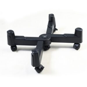 Ewent EW1292 Soporte Movil para CPU - Evita la Electricidad Estatica y las Marcas - Ajustable hasta 25 cm - Hasta 25 kg - Negro