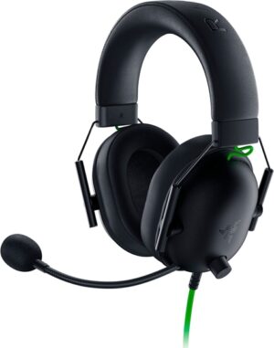 Razer BlackShark V2 X Auriculares Gaming - Microfono Cardioide Razer HyperClear - Sonido 7.1 - Cancelacion Pasiva de Ruido - Multiplataforma - Conexion Jack3.5 - Color Negro