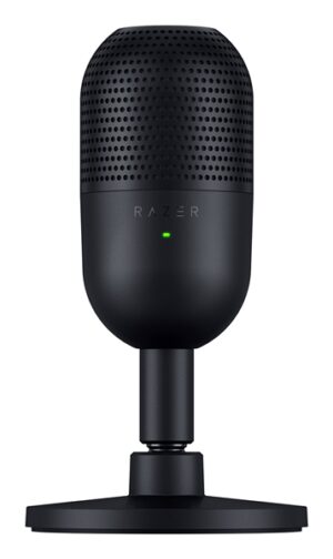 Razer Seiren V3 Mini Microfono Gaming - Captacion de Voz Ultranitida - Aislamiento de Voz - USB - Color Negro