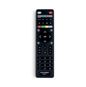 Metronic Mando a Distancia Universal ZAP 4 EVO 5 Para TV + TDT + SAT + DVD - Color Negro
