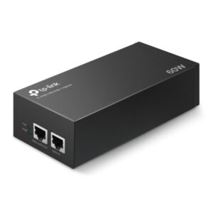 TP-Link Inyector PoE++ - 2 Puertos Gigabit - Hasta 60W - Plug & Play