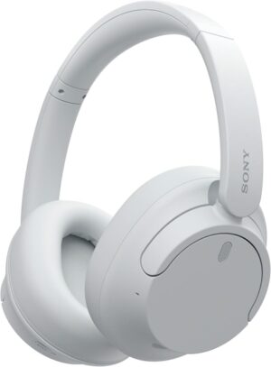 Sony WH-CH720 Auriculares Bluetooth 5.2 con Microfono Integrado - Diadema Ajustable - Conectividad Multipunto - Alambrico e Inalambrico - Auriculares Giratorios - Autonomia hasta 50h - Color Blanco
