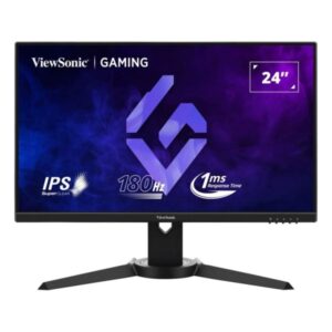 Viewsonic VX2479J-HD-PRO Monitor 23.8" LED IPS FullHD HDR - 180Hz - Respuesta 1ms - 16:9 - Ajustable en Altura, Giratorio e Inclinable - HDMI, DisplayPort - Color Negro