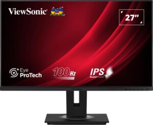 Viewsonic VG2748A-2 Monitor 27" LED IPS FullHD - 16:9 - Altavoces 4W - HDMI, VGA, USB - Ajustable en Altura, Giratorio e Inclinable - Color Negro
