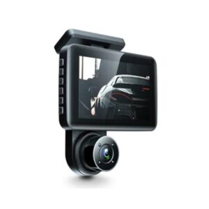 Urban Factory Duplee Camara Dashcam - Doble Lente Full HD 1080P - Pantalla LCD 4" - Color Negro