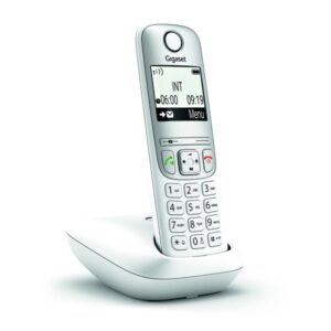Gigaset A690 Telefono Inalambrico Dect - Identificador de Llamadas - Manos Libres - Control de Volumen - Color Blanco