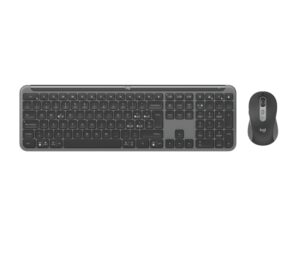 Logitech MK950 Pack Inalambrico USB Teclado Multimedia + Raton 1000dpi - Botones Easy-Switch - Color Grafito