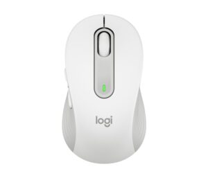 Logitech Signature M650 M Raton Inalambrico USB 2000dpi - 5 Botones - Uso Diestro - Color Blanco crudo