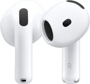 Apple AirPods 4ª Gen Auriculares Inalambricos - Estuche de Carga - USB-C - Color Blanco