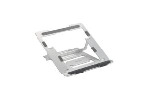 Kensington Easy Riser Soporte de Aluminio para Portatil hasta 16" - Estructura que Facilita la Ventilacion - 6 Ajustes de Altura - Fabricado en Aluminio - Base Antideslizante - Color Gris