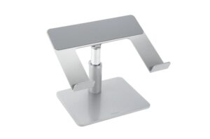 Kensington Soporte Universal para Portatiles hasta 16" - Estructura que Facilita la Ventilacion - Altura y Angulo Ajustables - Fabricado en Acero y Aluminio - Base Antideslizante - Color Gris