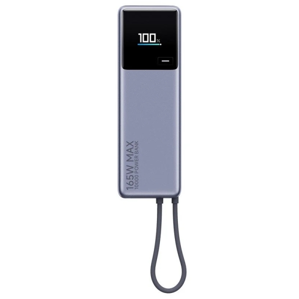 Xiaomi 165W PowerBank 10000mAh con Cable Integrado - 1x USB-C y Cable USB-C - Con Salida Combinada de hasta 165W