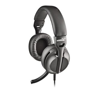 NGS VOX805-C Auriculares USB-C con Microfono - Microfono Regulable y Plegable - Tecnologia de Filtrado de Ruidos - Almohadillas y Diadema Acolchadas - Control en Cable - Cable de 2m - Color Negro