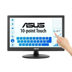 Asus VT169HE Monitor Tactil 15.6" LED IPS FullHD 60Hz - Capacidad Tactil 10 Puntos - Respuesta 5ms - 16:9 - HDMI, VGA - VESA 75x75mm