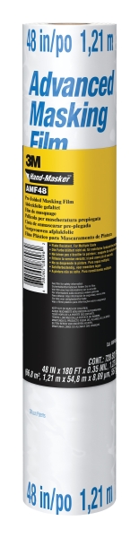 3M Hand-Masker Film para Enmascarar - 1.21x54.8m - Color Transparente