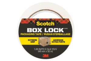 Scotch Box Lock Precinto de Embalaje - 48mm x 50m - Color Transparente