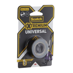 Scotch Extremium Universal Cinta Adhesiva Americana - 3m x 19mm - Color Negro