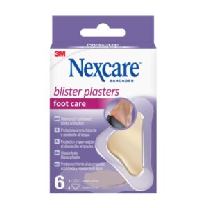 Nexcare Blister Pack de 6 Apositos Surtidos - Resistente al Agua - Ultrafino - Color Transparente