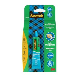 Scotch Tubo de Pegamento Universal - 30ml - Uso Domestico - Sin Disolventes - Color Transparente