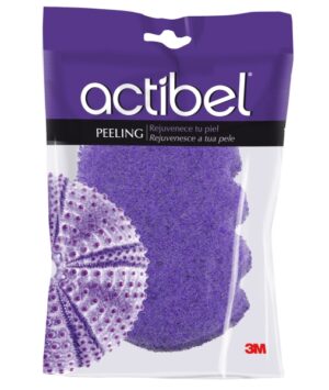 Actibel Esponja Corporal de Peeling - Exfoliante - Color Lavanda