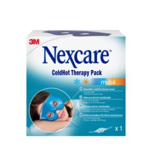 Nexcare Coldhot Therapy Mascara para Termoterapia - Frio o Calor Superficial - Reutilizable - Color Azul