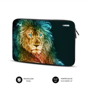 Subblim Funda Trendy de Neopreno Portátil de 13.3" a 14"- Resistencia a Golpes y Caidas - Colores Varios