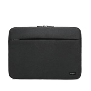 Ewent Funda para Portatil de hasta 14.1" - Poliester - Compartimiento Adicional - Color Negro