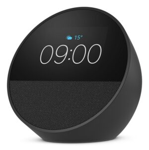 Amazon Echo Spot Altavoz y Despertador Inteligente - Sonido Potente e Intenso - Alexa - Color Gris