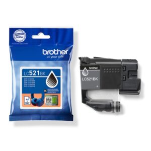 Brother LC521 Negro Cartucho de Tinta Original - LC521BK