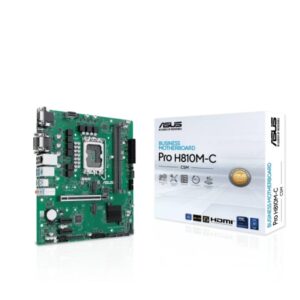 Asus Pro H810M-C CSM Placa Base 2x DDR5, M.2, PCIe 4.0, Sata III, MicroATX