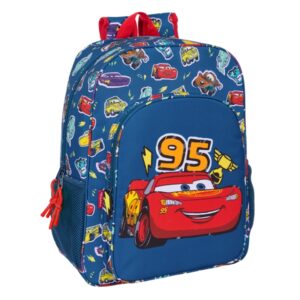 Safta Cars "Racing" Mochila - Adaptable a Carro - Asa de Mano - 33x42x14cm - Color Azul