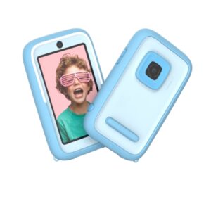 MyFirst Camera 50 Camara Digital Infantil - 20MP -Pantalla extragrande - Edicion con IA - Videoblog personal - Doble Lente - Videos y Fotos en HD - Color Azul