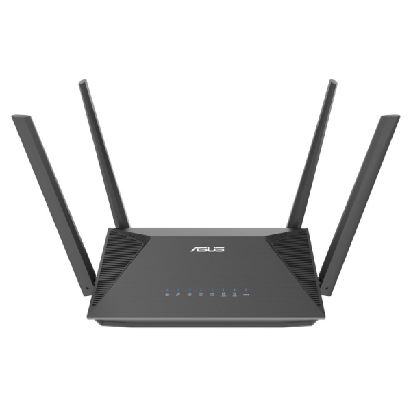 Asus RT-AX52 PRO Router AX3000 WiFi 6 Dual Band AiMesh - Hasta 3000Mbps - 4 Puertos RJ45 LAN - 4 Antenas Externas