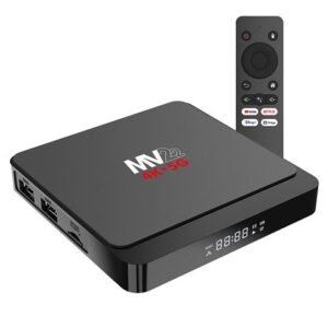 Muvip MV22 Mini PC Smart TV 4K 5G - Android 14 - Quad Core - 2GB RAM - 16GB - Color Negro