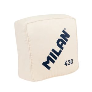Milan Coleccion 430 Cojin con Forma y Color de la Goma de borrar Milan 430 - Medidas 35x35x16cm - Color Beige