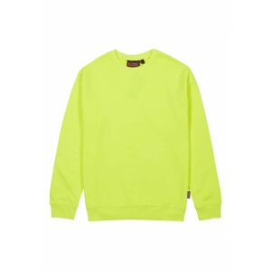Upower Ombo Sudadera de Cuello Redondo - Talla 2XL - Comodidad y Durabilidad, Polialgodon Suave, Resistencia a Lavados, Ajuste Versatil, Detalles de Punto Elastico - Color Amarillo