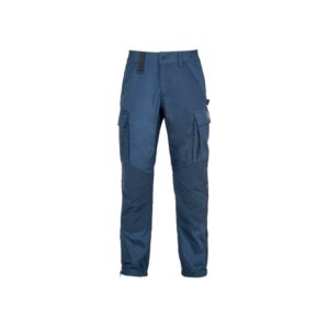 Upower Hike Pantalones Cargo Tecnicos - Talla 2XL - Estilo Jogging, Tejido Ripstop Elastico, Resistencia al Desgaste, Multiples Bolsillos, Refuerzos en Rodillas, Inserciones Reflectantes - Color Azul Marino