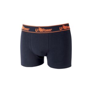 Upower Boxer Calzoncillos Boxer de Algodon Suave - Talla 2XL - Elastico Resistente, Ajuste Duradero, Material Transpirable y Resistente al Lavado - Color Azul Marino