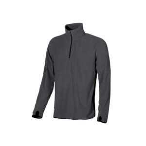 Upower Artic Sudadera con Cremallera - Talla 2XL - Puños Microfleece con Agujero para Pulgar, Proteccion DPI1, Estilo Profesional y Duradero - Color Gris Meteorito