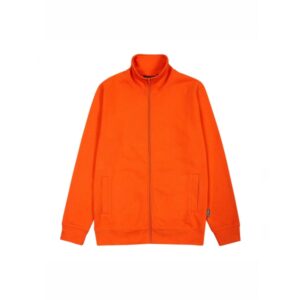 Upower Sotra Sudadera de Trabajo sin Capucha - Talla 2XL - Cremallera, Polialgodon Perchado, Diseño Ergonomico, Puños y Dobladillo Elastico, Bolsillos Laterales, Proteccion DPI1 - Color Naranja