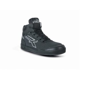 Upower Bob S ESD Calzado de Seguridad Alta Resistencia - Talla 35 - Antideslizantes, Antiaceite, Puntera AirToe Aluminium, Sistema Antiperforacion, Plantilla Amovible WOW, Proteccion S3S CI FO SR - Color Negro