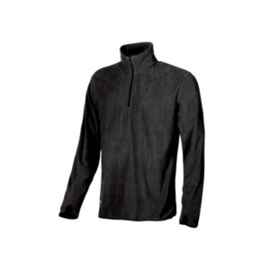 Upower Artic Sudadera con Cremallera - Talla 2XL - Puños Microfleece con Agujero para Pulgar, Proteccion DPI1, Estilo Profesional y Duradero - Color Negro Carbon