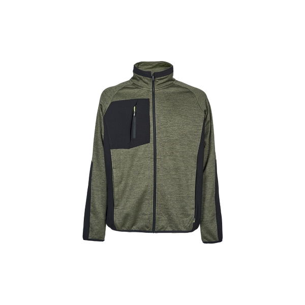 Upower Hull Sudadera Polar - Talla 2XL - Cremallera Zip, Proteccion Termica - Color Verde Oscuro