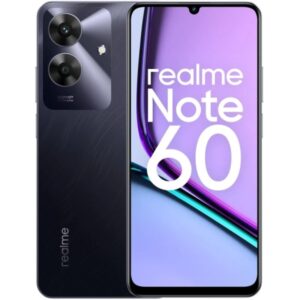 Realme Note 60 Smartphone Pantalla 6.75" - 6GB - 128GB - Camara 32MP - Bateria 5000mAh - Color Negro