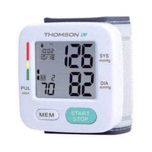 Thomson Cardio W6 Tensiometro de Muñeca - Deteccion Arritmia - Memoria 90 Lecturas - 2 Usuarios - Color Blanco