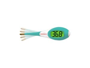 Thomson Jumbo Digital Termometro - Punta Flexible - Aviso Acustico - Color Verde