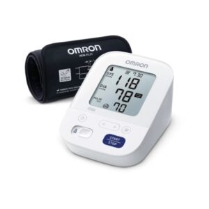 Omron M3 Comfort Tensiometro de Brazo - Deteccion Latido Arritmico - Intellisense - Validacion Clinica - Memoria 2 Usuarios y 60 Lecturas - Color Blanco
