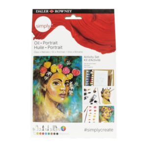 Daler Rowney Simply Activity Pack de 16 Piezas - Pìntura al Oleo - Tematica Retrato - Colores Surtidos