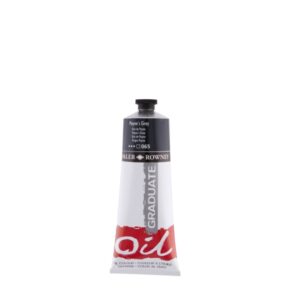 Daler Rowney Graduate Pintura al Oleo - Tubo de Aluminio - 220ml - Color Gris de Payne