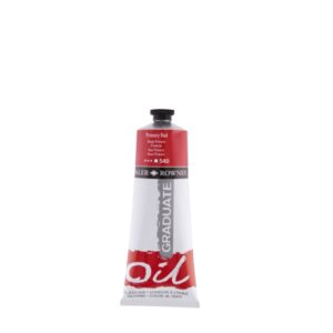 Daler Rowney Graduate Pintura al Oleo - Tubo de Aluminio - 220ml - Color Rojo Primario